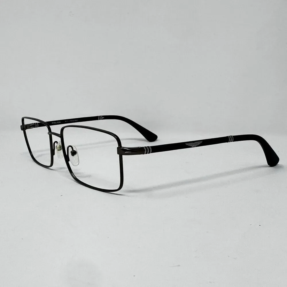 Police VPLD78K 08H5 Gunmetal Black Eyeglass Frames 58-18-145